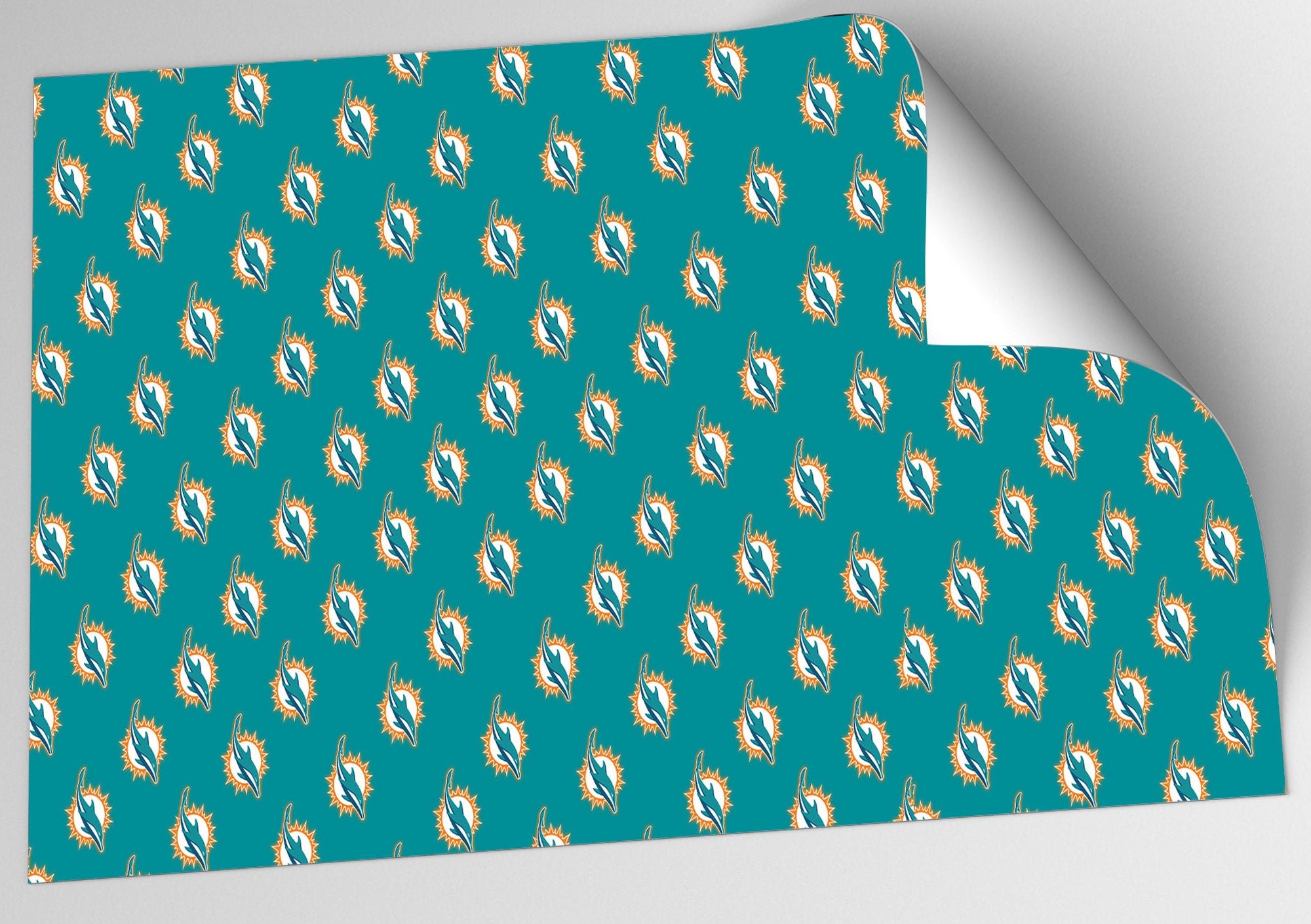 NFL Team Logo Wrapping Paper NFL Wrapping Paper Etsy