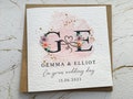 Personalised Wedding Initial Card | Wedding Watercolour Card product logo