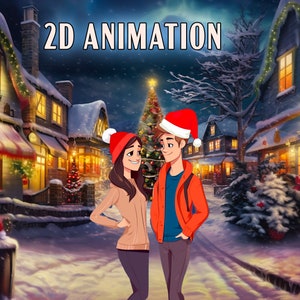 Custom 2D Animation Video or GIF: 10-20 Seconds Explainer, Ad, Storytelling, or Comic image 1