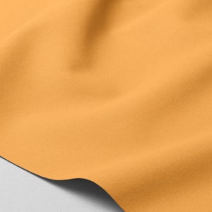 Softshell Iced mango - Waterproof fabric for clothing | Yellow Softshell fabric