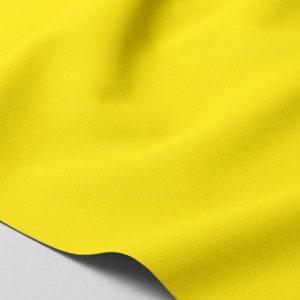 Softshell Blazing yellow - Waterproof fabric for clothing