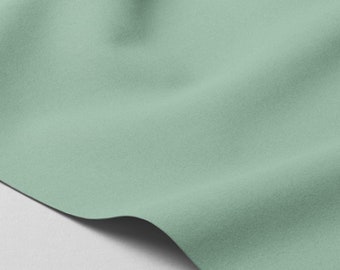 Softshell Grayed jade - Waterproof fabric for clothing | Green Softshell fabric
