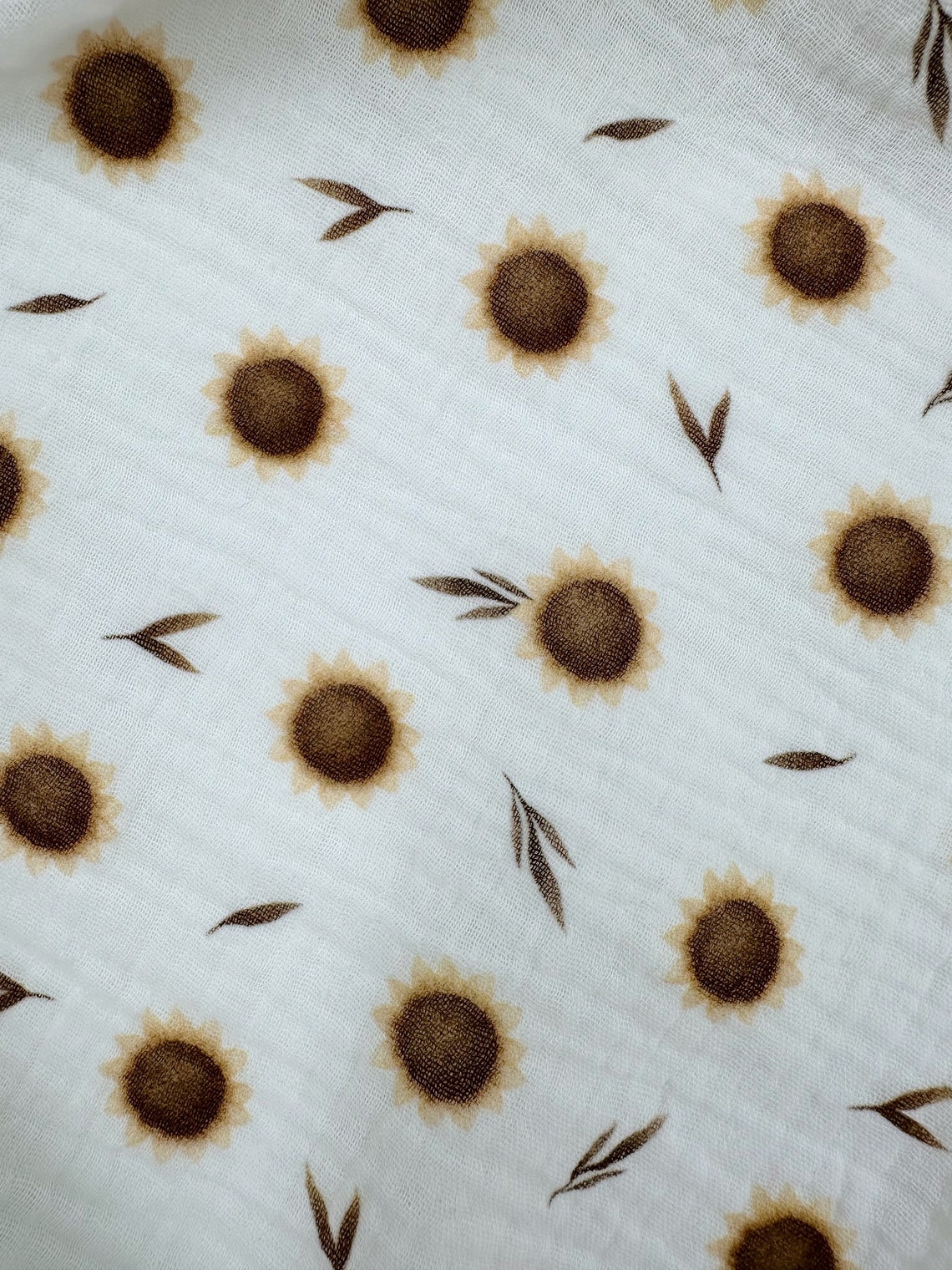 sunflowers-double-gauze-double-gauze-fabric-floral-print-fabric