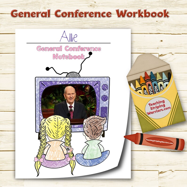 Primary General Conference 2022 Activity Packet Digital Download Etsy