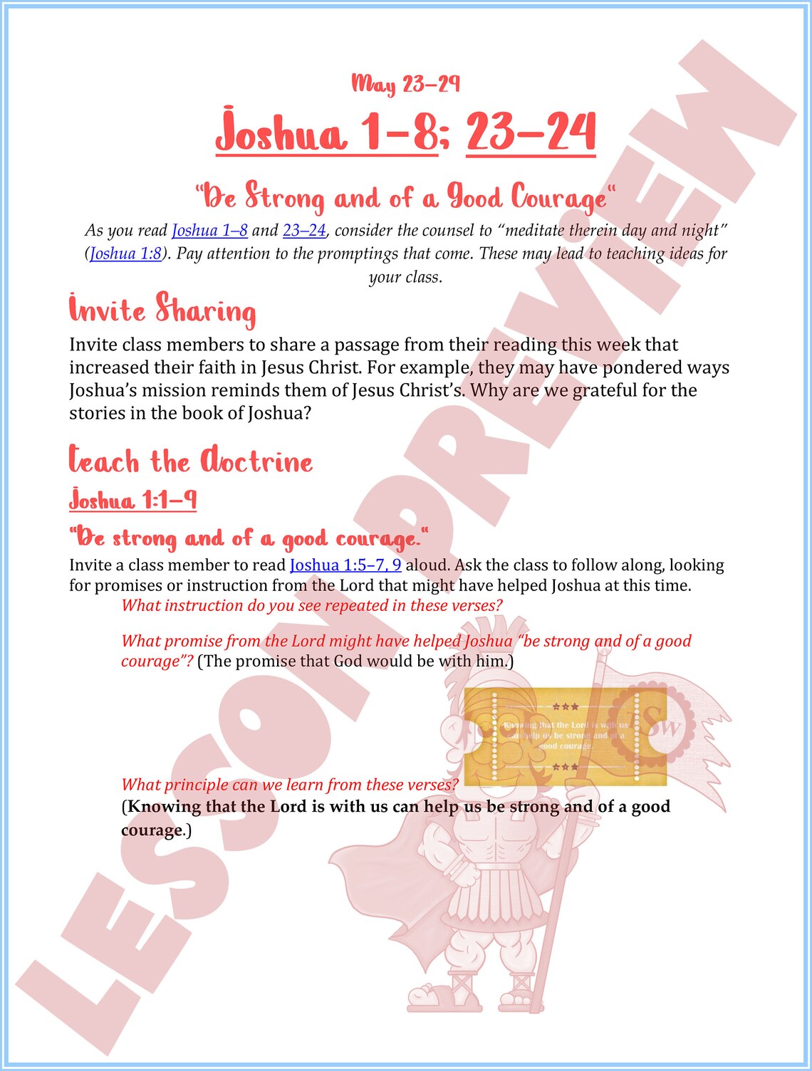 LDS Youth Sunday School Come Follow Me 2022 old Testament Etsy