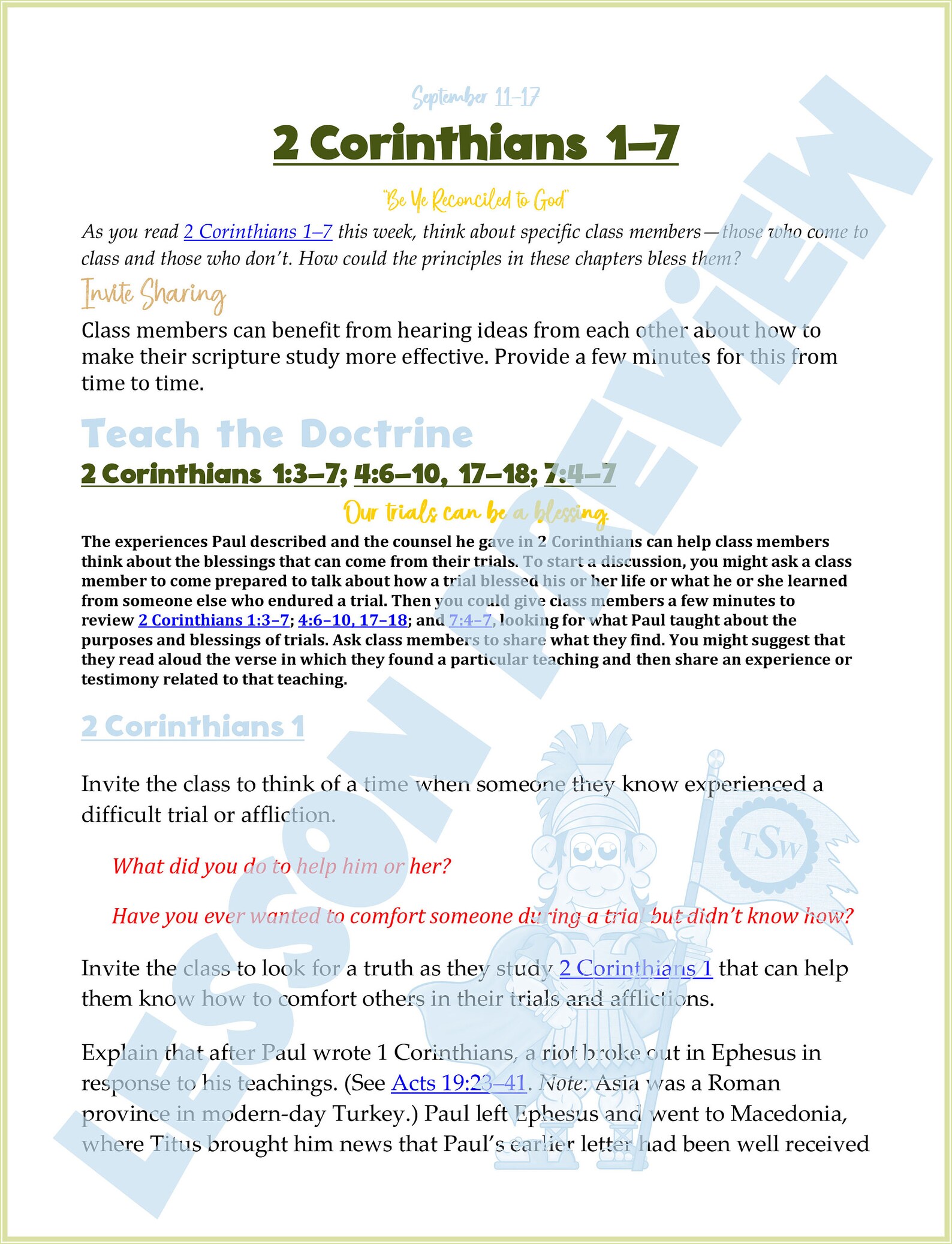 LDS Youth Sunday School Come Follow Me 2023 New Testament Etsy