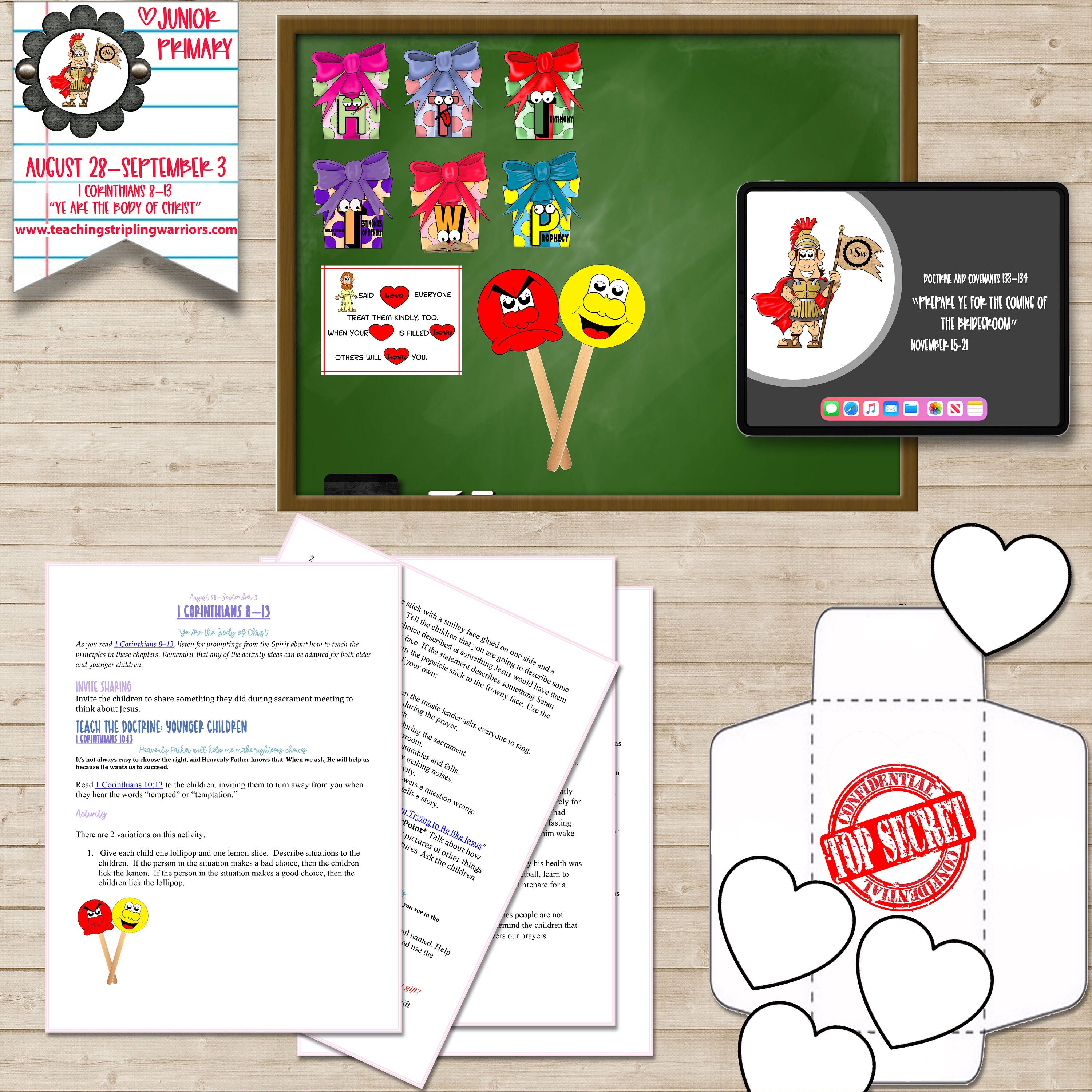 LDS Primary Come Follow Me 2023 New Testament Junior Primary Etsy