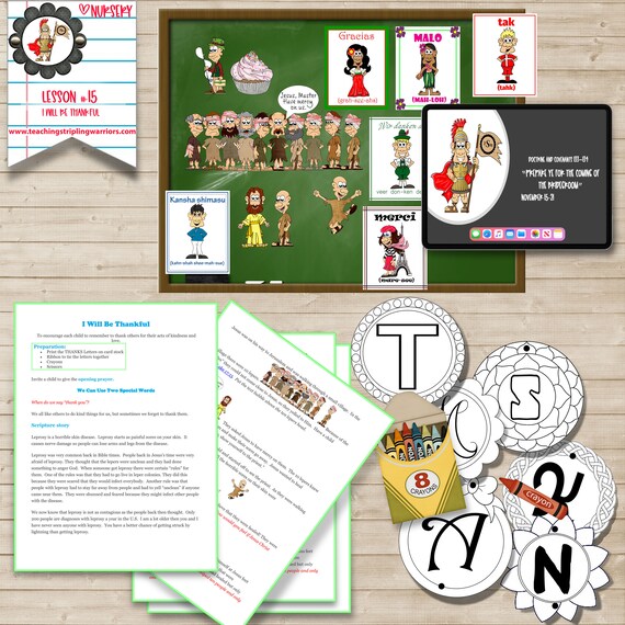 LDS Primary Nursery Manual Behold Your Little Ones Nursery Etsy