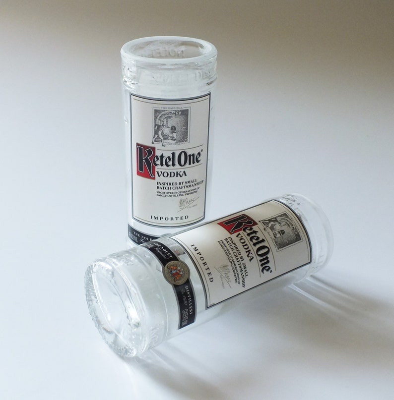 Ketel One Vodka Mini Bottle Shot Glass 50ml bottles Titos Etsy