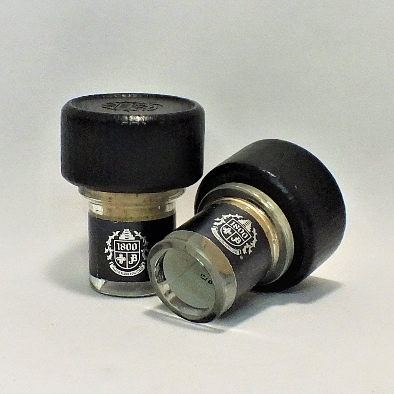 1800 Tequila Shot Glasses 1 Anejo Tequila Empty Cut Etsy