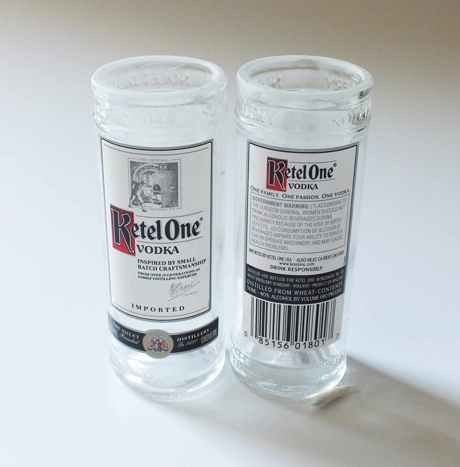 Ketel One Vodka Mini Bottle Shot Glass 50ml bottles Titos Etsy