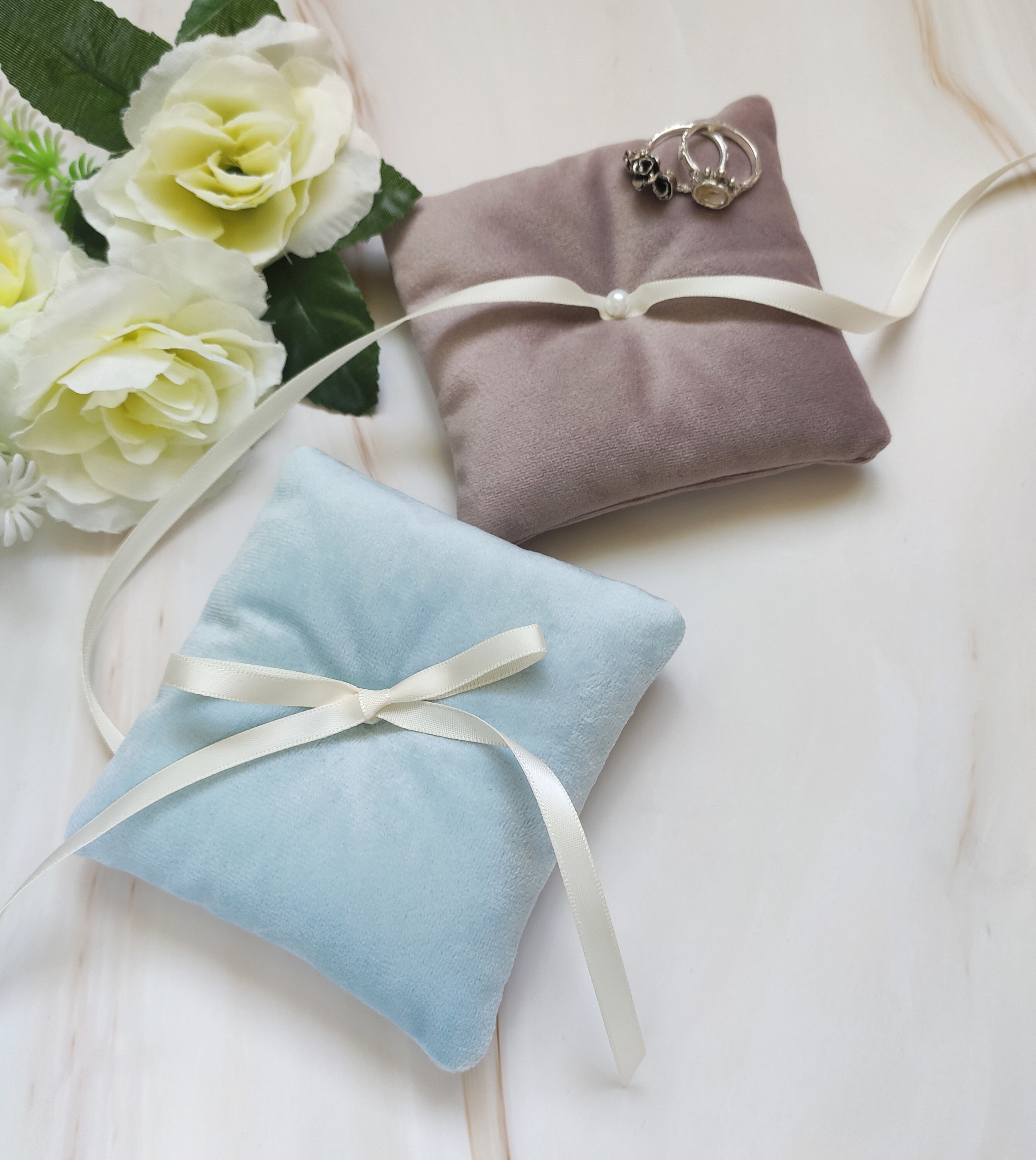 Wedding Ring Holder for Ceremony, Custom Ring Bearer Pillow, Wedding ...