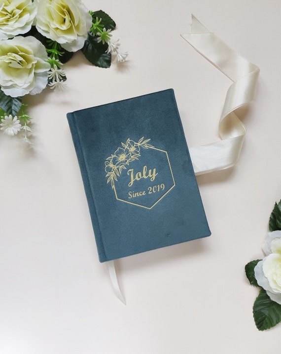 VELVET NOTEBOOK A6 TEAL VELVET NOTEBOOK A6 TEAL