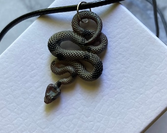 Ball Python Necklace Etsy