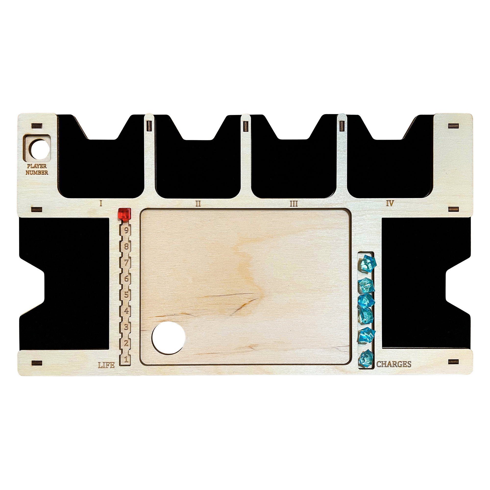 Tablero De Jugador Para Aeon’s End – Alfombrilla De Neopreno De 2 Mm – Organizador De Cartas Y Accesorios – No Oficial