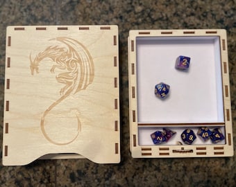 Customizable Lockable Dice Tray - Sand Box Gaming