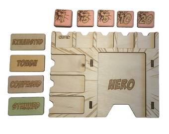 Marvel Champions Hero Player Board