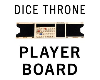 Dice Throne Player Board