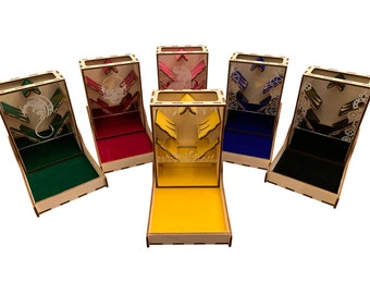 Customizable Short Dice Tower - Sand Box Gaming