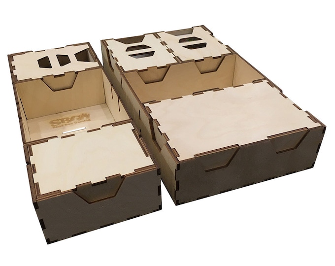Modular Board Game Storage Inserts