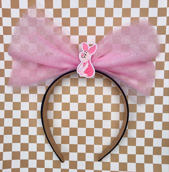 Pink Piglet headband
