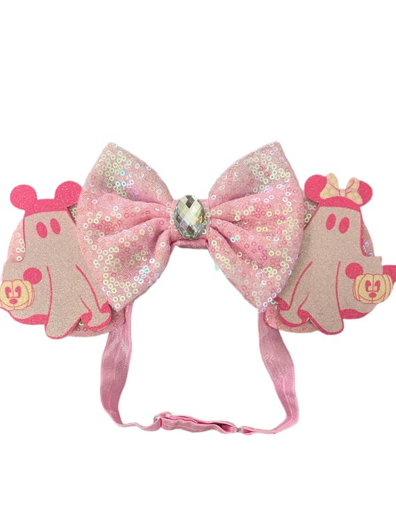 Pink Mickey ghost ears