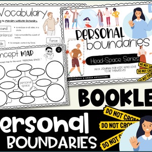 Boundaries Worksheets for Kids Boundaries Journal Boundaries Workbook Personal Space Worksheet Boundaries Printables Personal Space Journal.