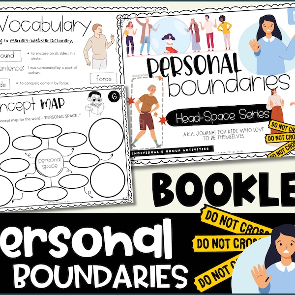 Personal Boundaries Worksheets - Etsy