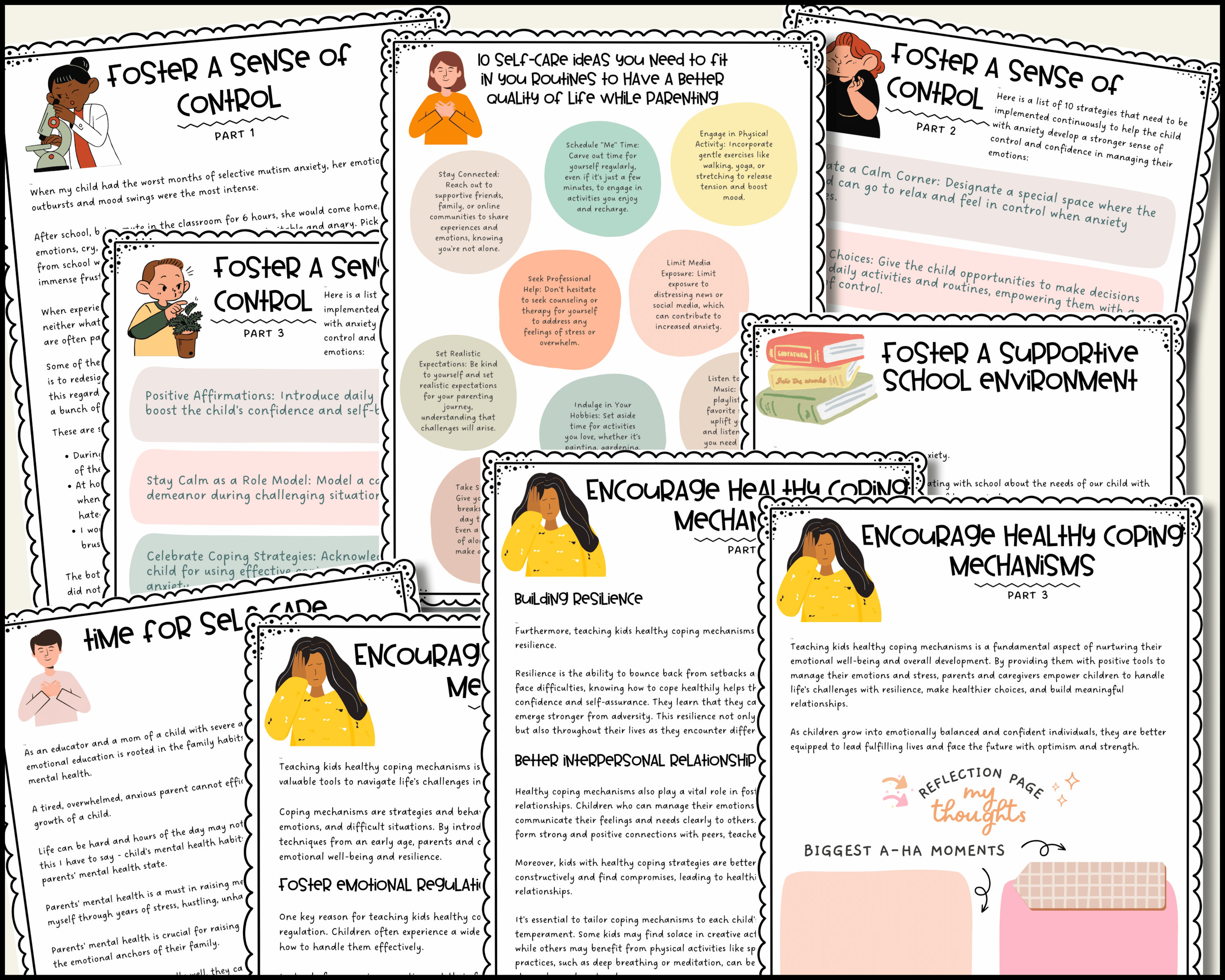 Anxiety management techniques for parents