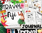 Kids Travel Journal Fiji Kids Travel Activities Kids Fiji Travel Journal Printable Kids Vacation Journal Fiji Counties Printable Kids Fiji