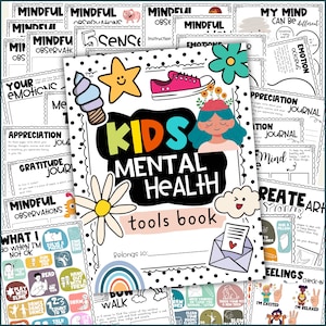 Anxiety Worksheet for Kids Worksheets for Anxiety Kids Journal for Anxiety Kids Worry Journal Kids Coping Skills Anxiety Journal for Kids.