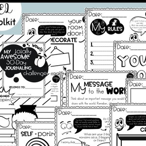 Kids Journal Printable Kids Journal Pages Kids Journaling Kids Writing Worksheets Journaling ...