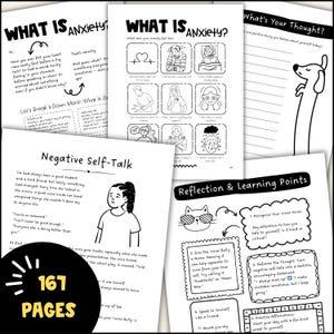 teen anxiety workbook
