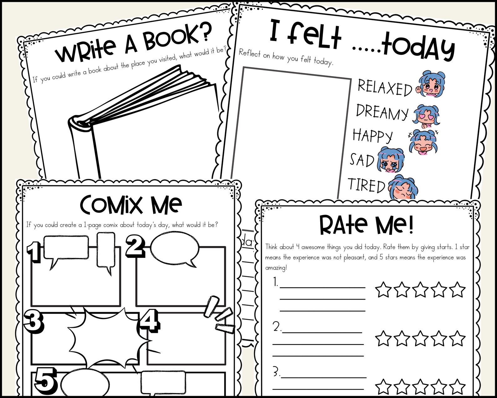 Travel Journal Printable Travel Journal for Kids Travel Book Activities ...