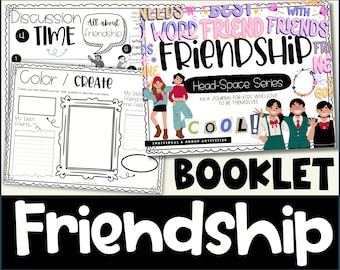 Friendship Worksheets for Kids Friendship Journal Friendship Printables 2nd 3rd Grade Friendship Why Friendship is Important Definition PDF