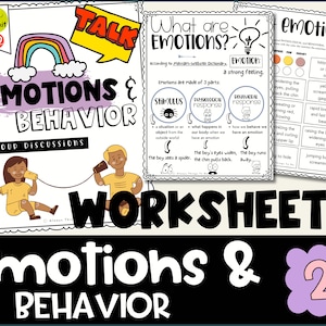 Emotions Activity Emotions and the Body Worksheets Kids Emotions Workbook Kids Emotions and Body Kids Feelings Journal Emotions Printable.