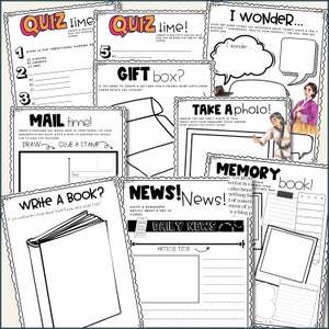 Travel Journal Kids Printable Korea