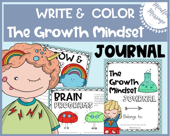 Growth Mindset Kids Growth Mindset Journal Growth Mindset Activities and Printables PDF Growth Mindset Activity for Learners and Groups.
