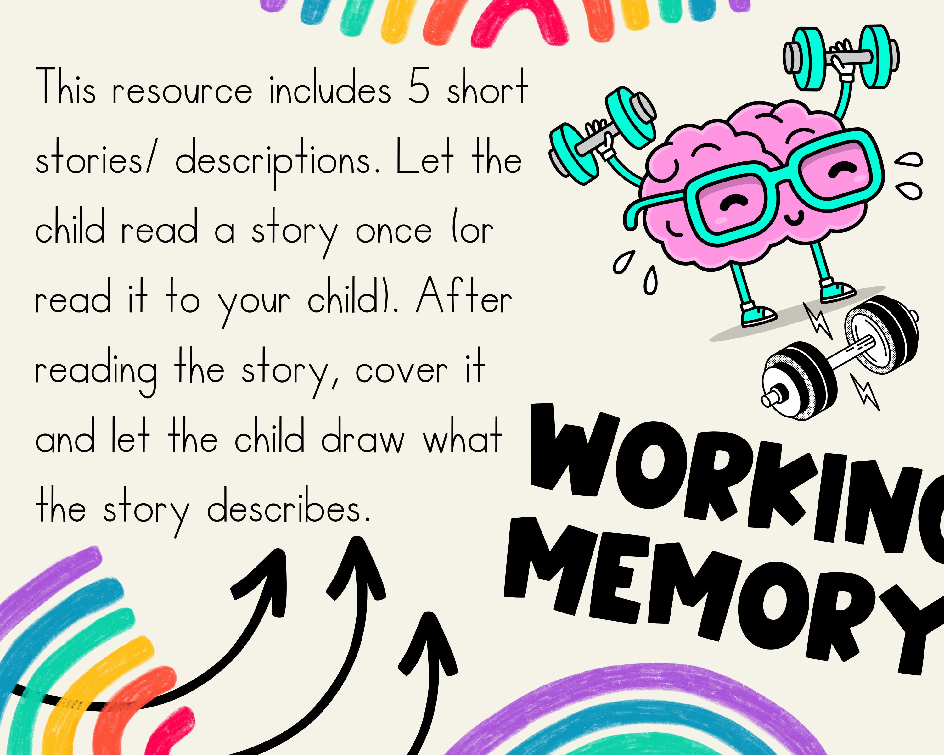 Kids Memory Game Printable Memory Game for Working Memory Game for Kids ...