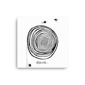 Focus Canvas Print