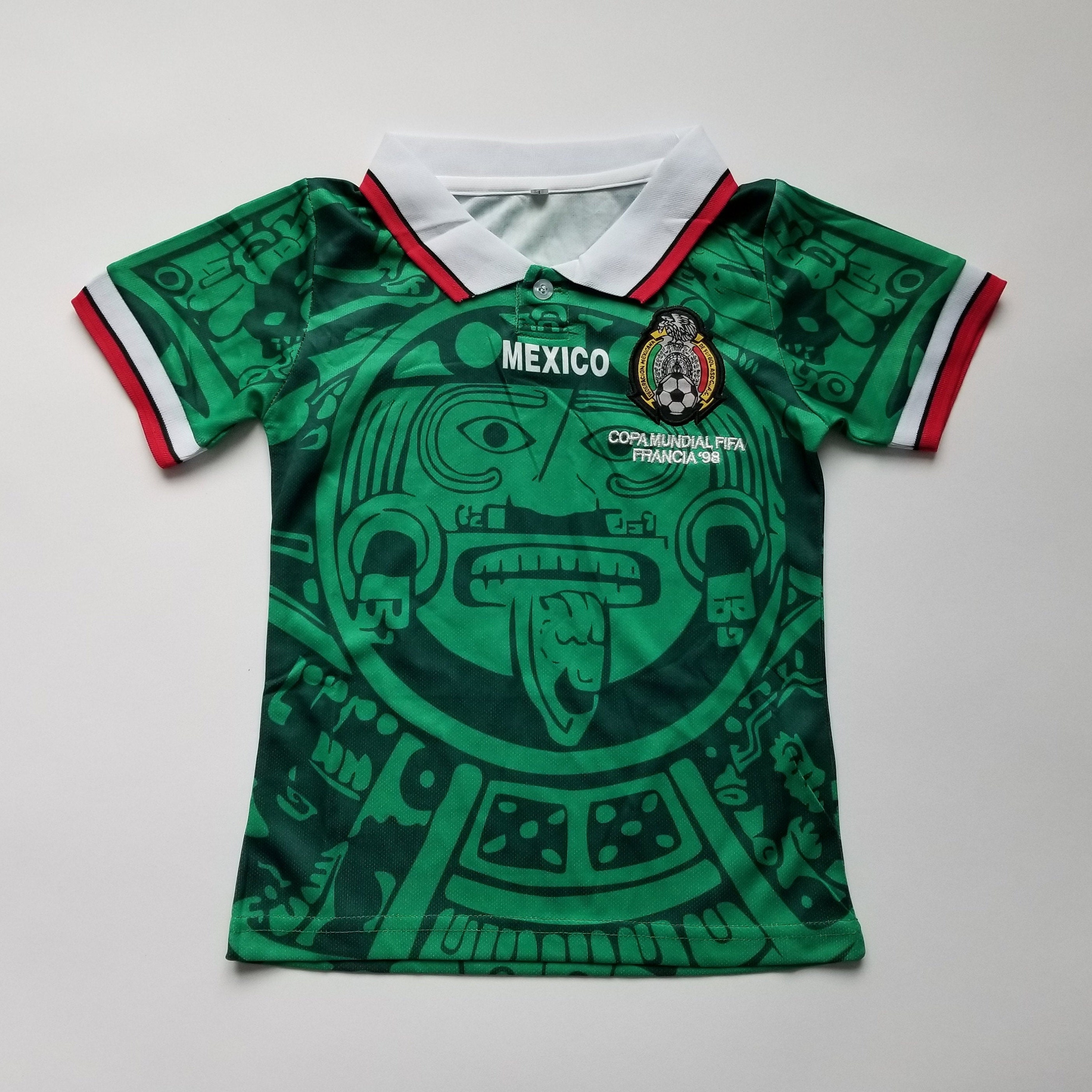 Mexico '98 Kids Set Mexico Soccer Uniform Soccer Set | Etsy