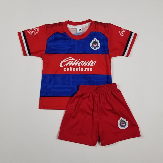 Chivas Kids Set Red Chivas Jersey Soccer Uniform Kids | Etsy
