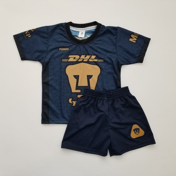 Pumas UNAM Jersey Kids Soccer Set Jersey & Shorts Pumas - Etsy