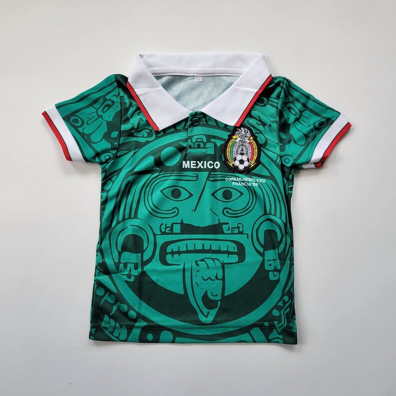 Mexico '98 Kids Set Mexico Soccer Uniform Soccer Set Etsy