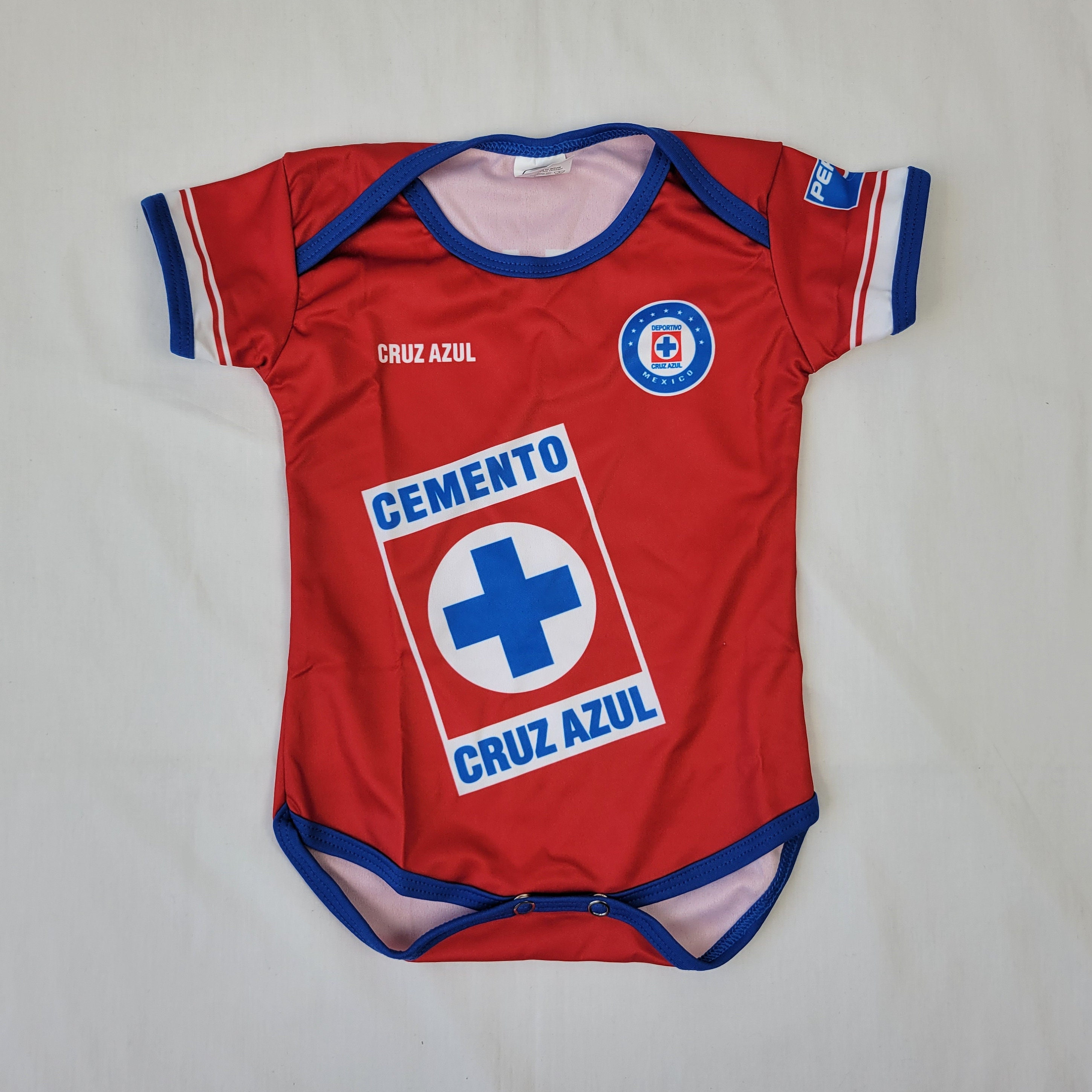 Camiseta de bebé Retro Cruz Azul Camiseta de fútbol Traje de - Etsy México