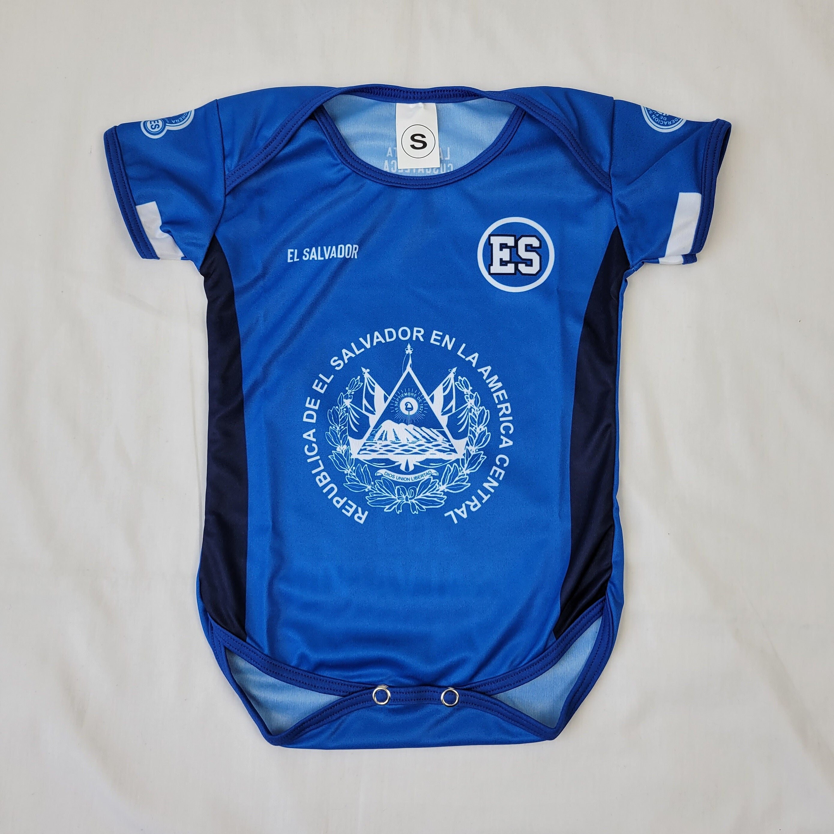 El Salvador Baby Jersey Soccer Jersey for Baby El Salvador - Etsy
