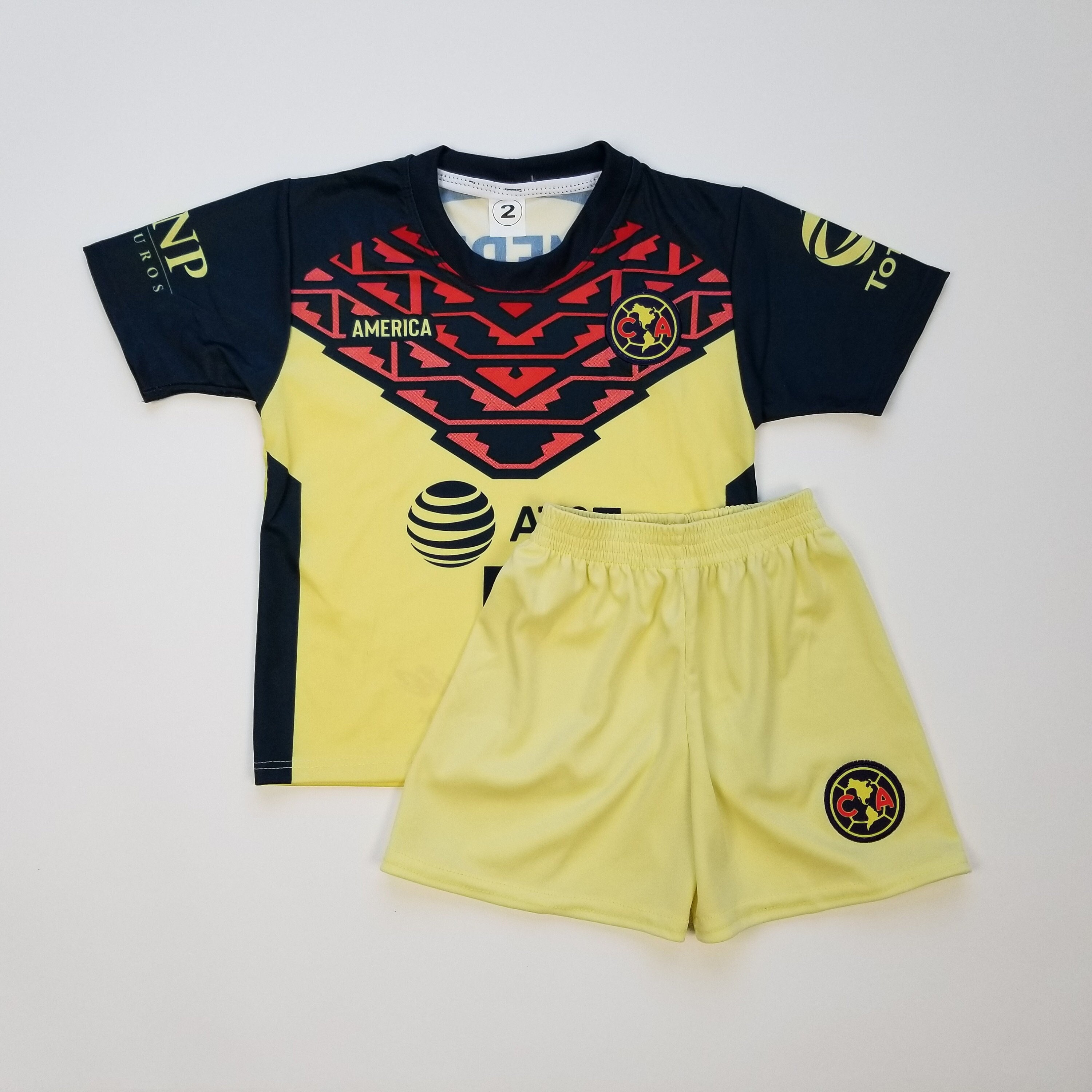 Club America Kids Set Soccer Uniform For Kids Club America Etsy Finland