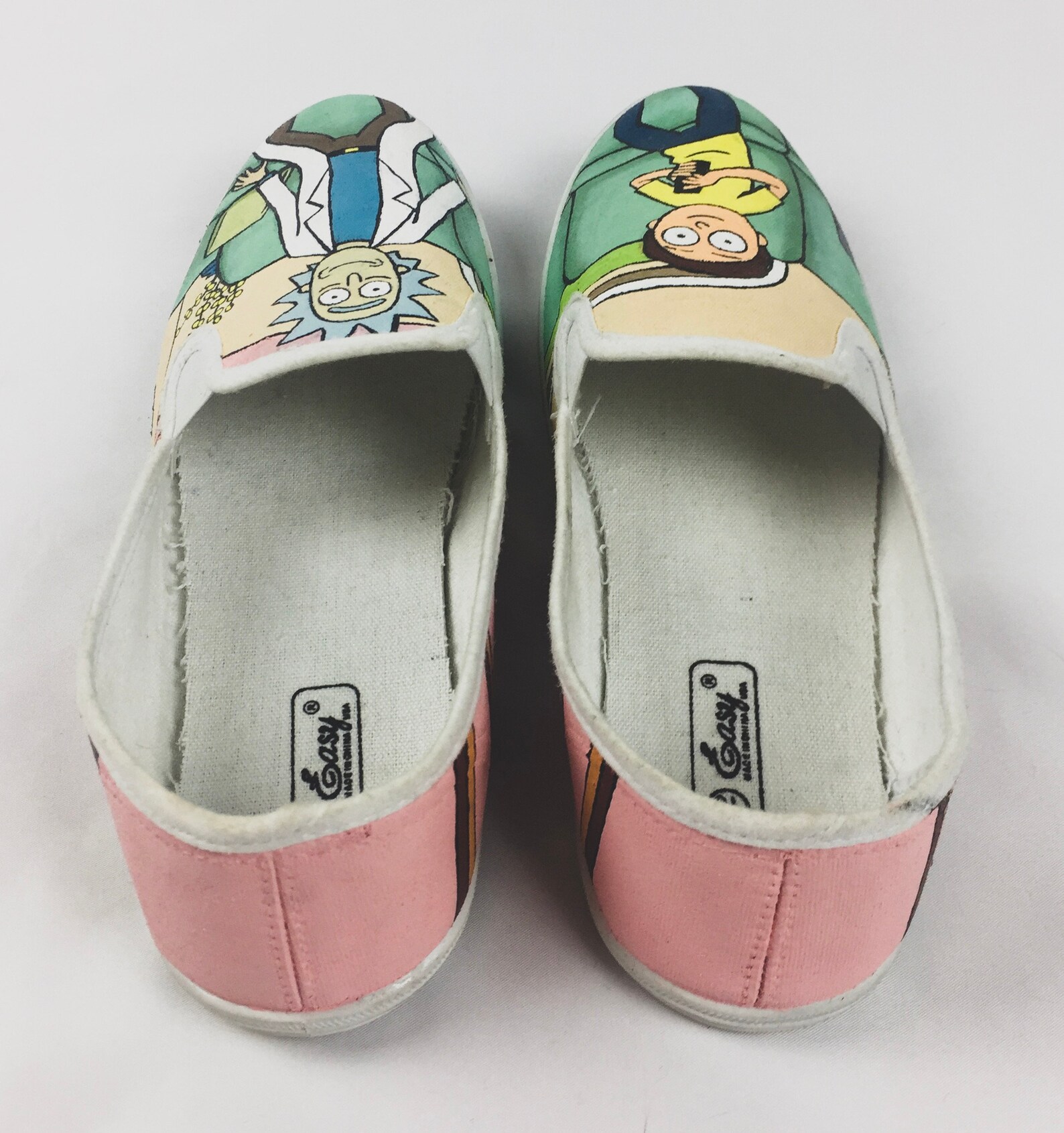 Custom Painted Shoes with Cartoon Image | Etsy