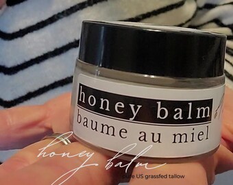 Whipped Tallow Honey + Essential Oil — Natural Face Cream