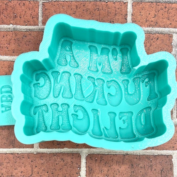 I’m A Delight Silicone Molds, Molds for Freshies, Wax Mold, Cement Mold, Aroma Bead Mold